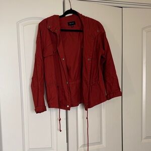 Target Women's Utility Jacket in Deep Red